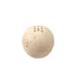 Beige travertine incense holder displayed on a white background.