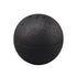 Black travertine incense holder displayed on a white background.