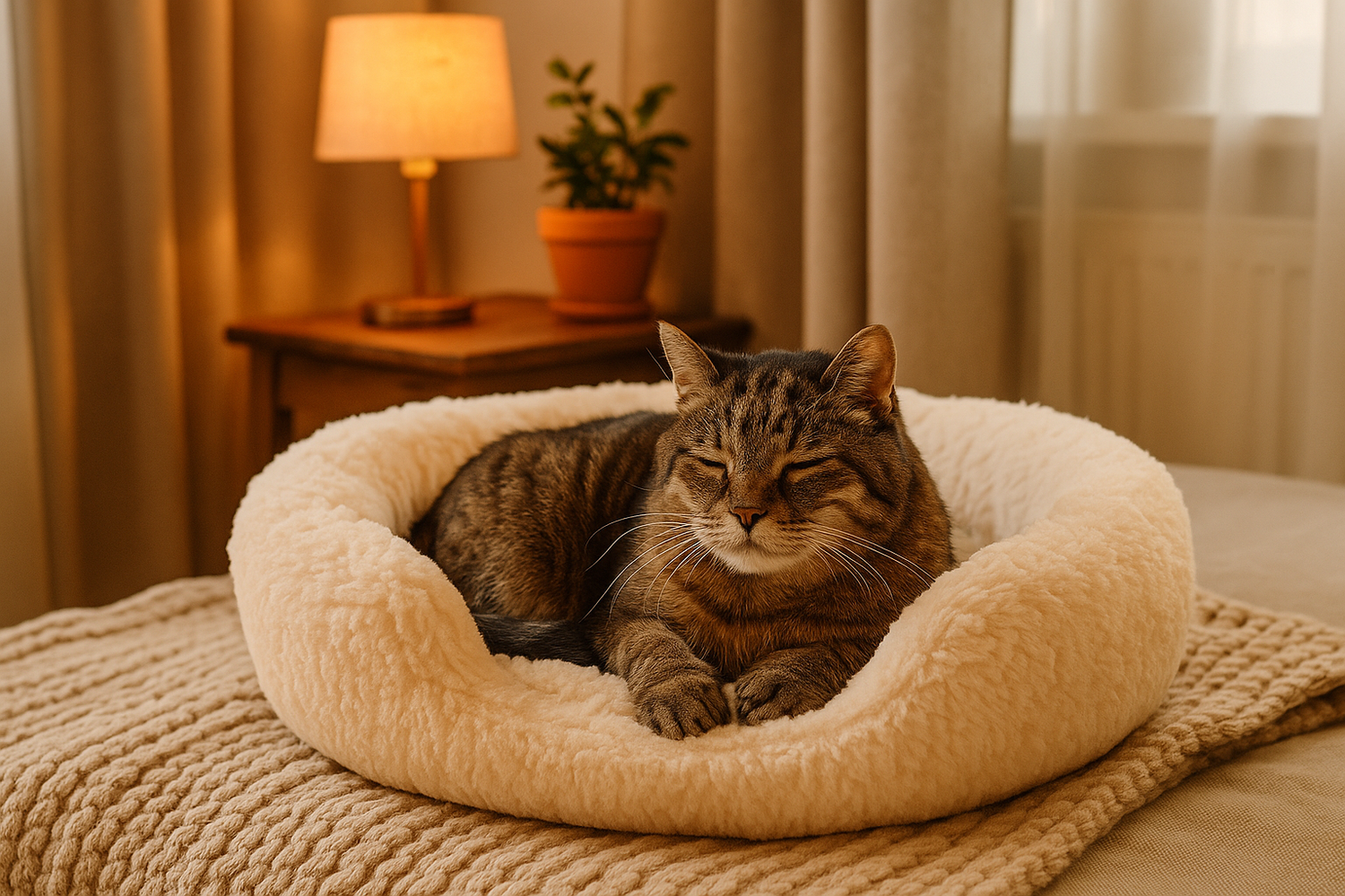 How to Create a Cozy Resting Space for a Senior Cat