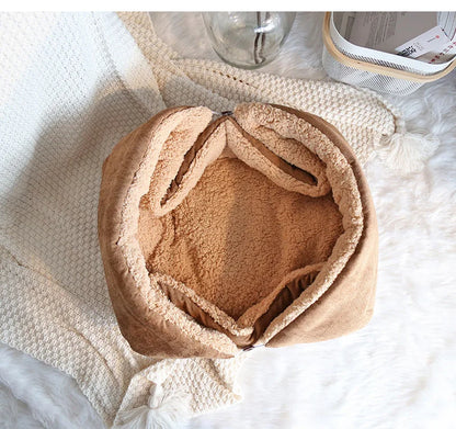 2-in-1 Cosy Bed and Warm Blanket for Cats
