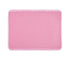 Pink mat with honeycomb design displayed on a white background
