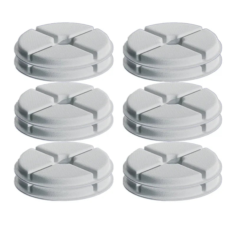 Set of 12 filters for cat water fountain displayed on a white background.